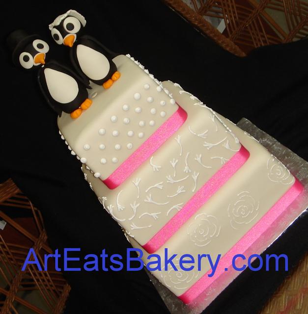 Square-Fondant-Wedding-Cakes