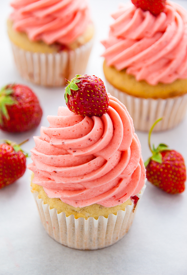 Strawberry Cupcakes