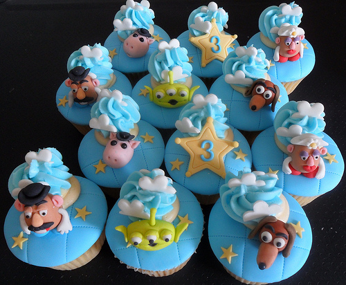 Toy Story 3 Cupcakes