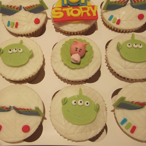 Toy Story Themed Cupcakes