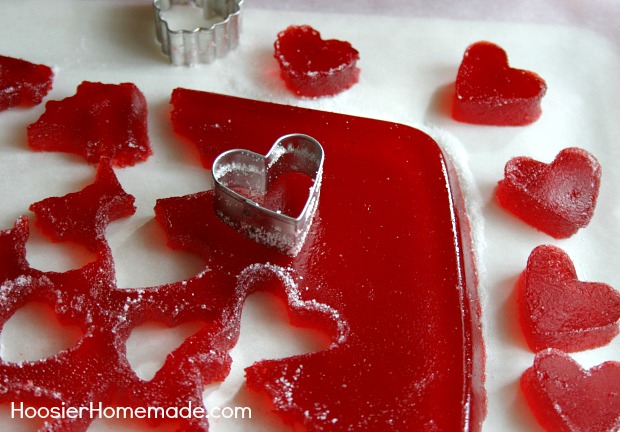 Valentine Homemade Gum Drops