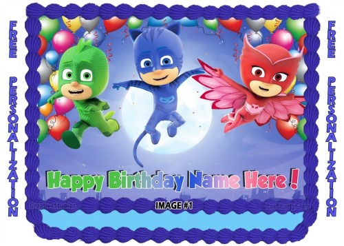 Walmart Birthday Cake PJ Mask