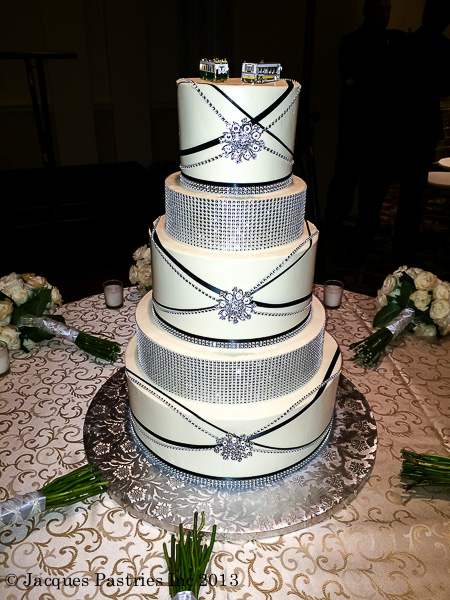 Wedding Cake with Bling