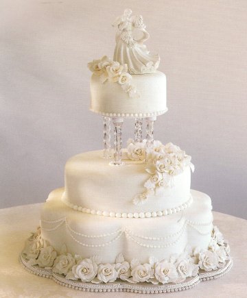 Wedding Cakes with Fondant Wedding Cakes with Fondant
