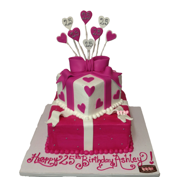 2 Tier Square Birthday Cakes 2 Tier Square Birthday Cakes