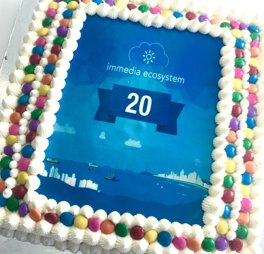 20 Year Work Anniversary Cake