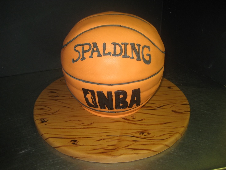 3D Basketball Shaped Cakes