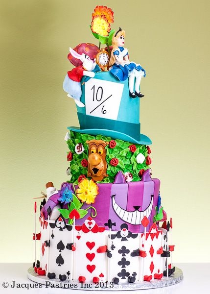 Alice Wonderland Cake Alice Wonderland Cake