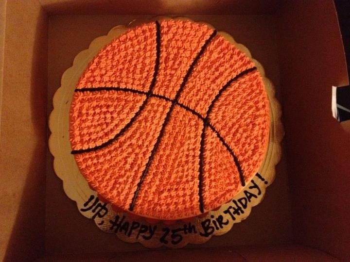 Basketball Birthday Cake