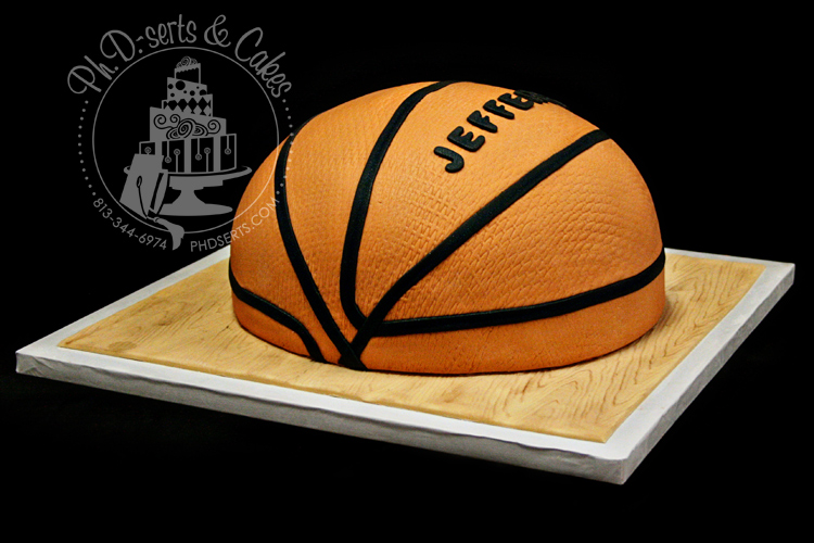 Basketball Cake Basketball Cake