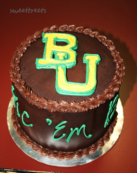 Baylor Birthday Cake Baylor Birthday Cake