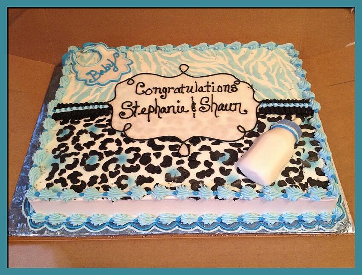 Boy Baby Shower Sheet Cake Boy Baby Shower Sheet Cake