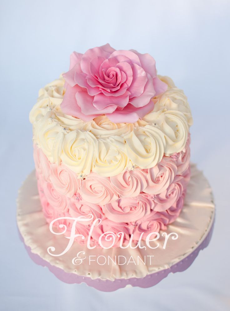 5 Photos of Fondant Swirl Cakes 5 Photos of Fondant Swirl Cakes