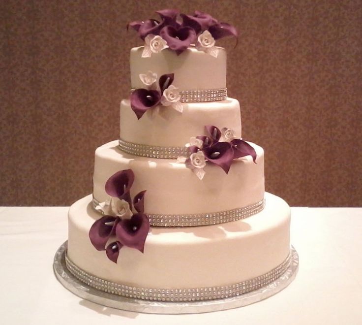 Calla Lily Wedding Cake Design Calla Lily Wedding Cake Design