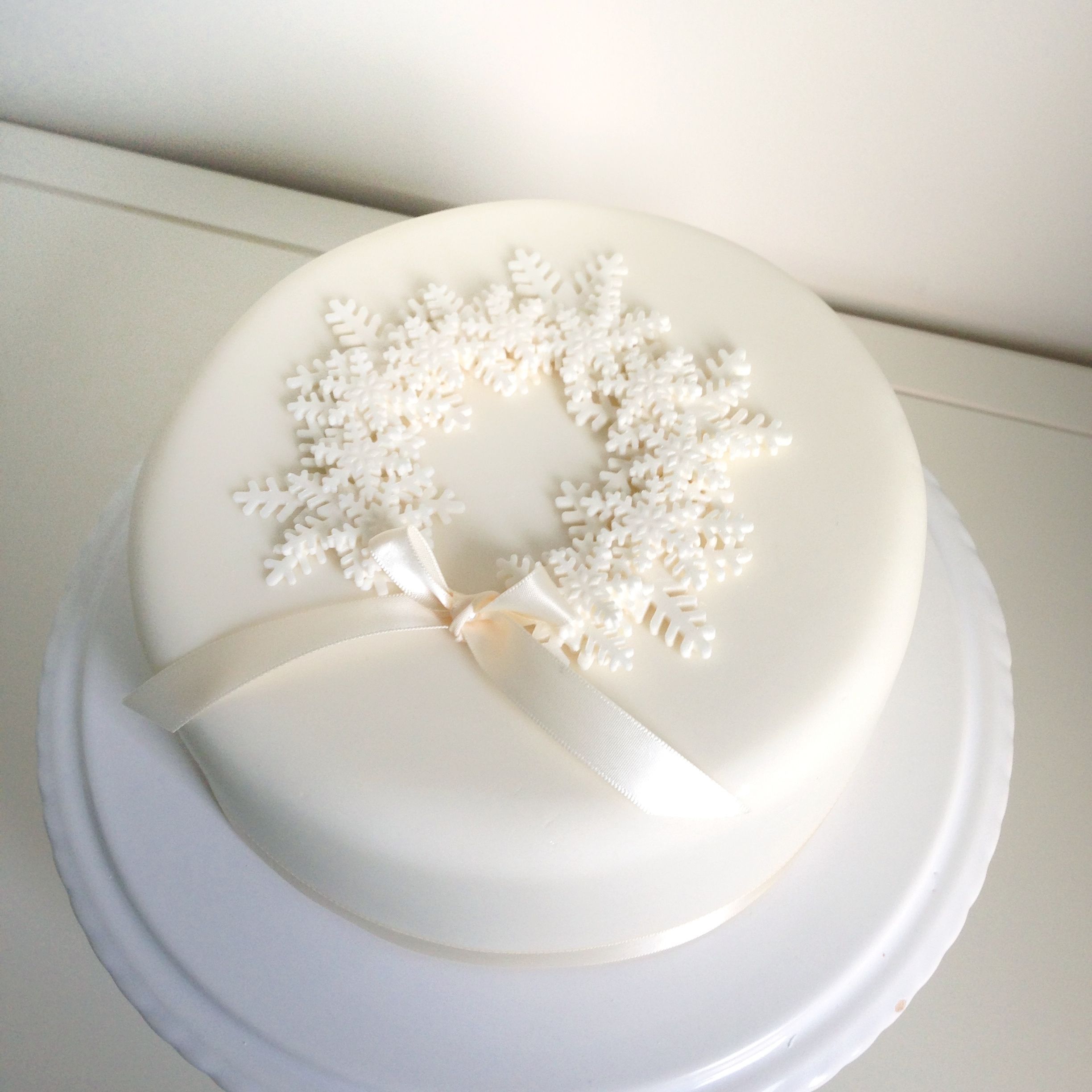 Christmas Cake Ideas Snow Flakes Christmas Cake Ideas Snow Flakes