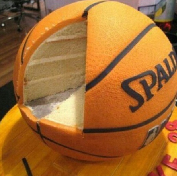 Cool Basketball Cake