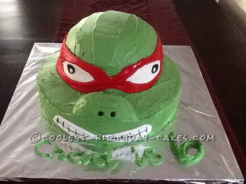 Coolest Ninja Turtle Cake Coolest Ninja Turtle Cake