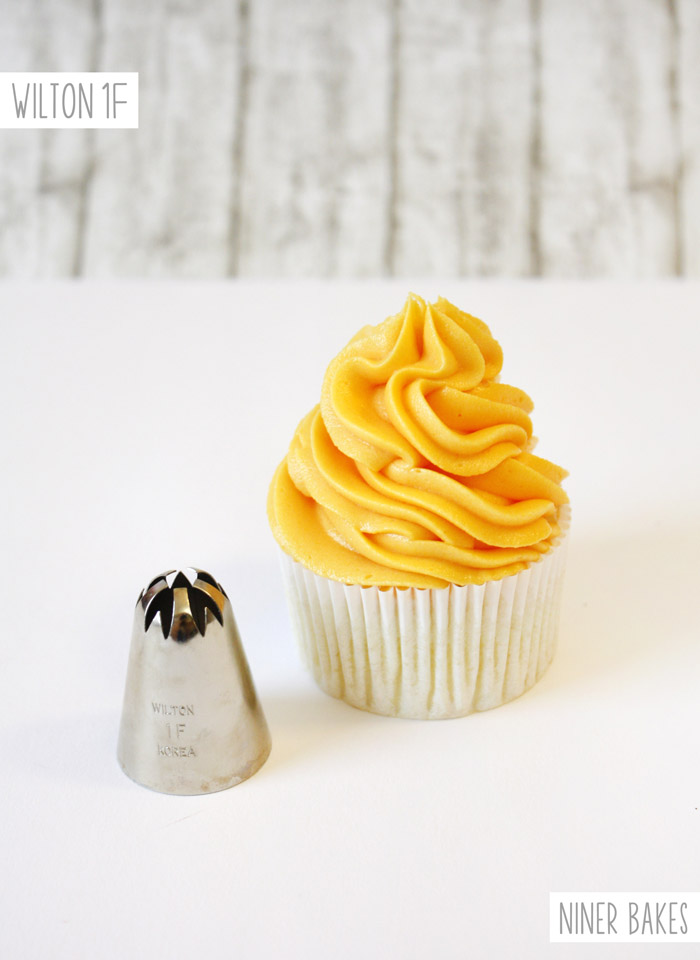 Cupcake Frosting Piping Tips
