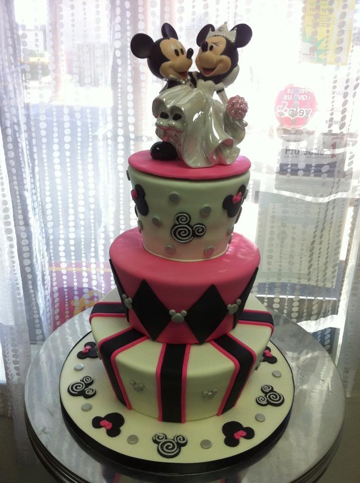 Disney Wedding Cake