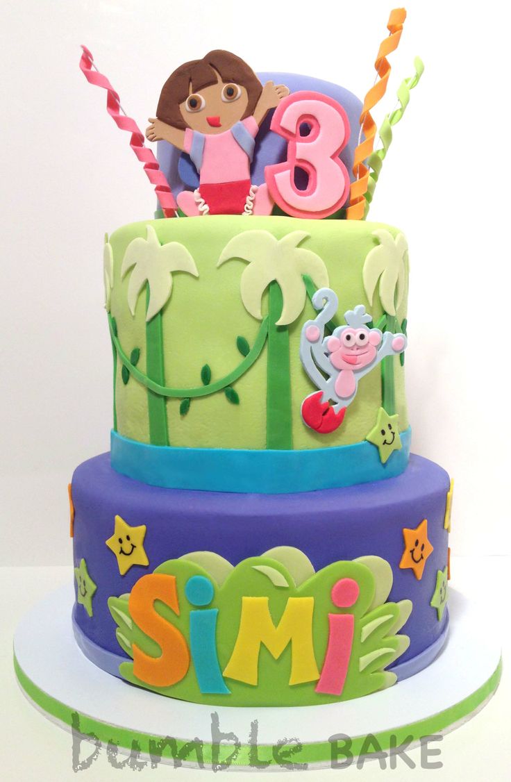 Dora Birthday Cake Dora Birthday Cake