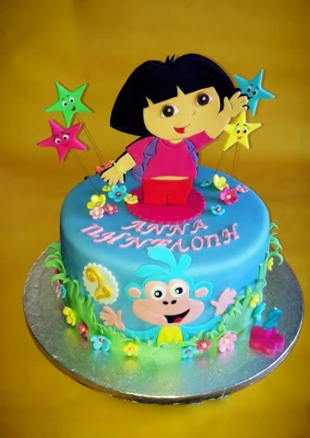 Dora Birthday Cake Dora Birthday Cake