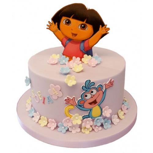 Dora the Explorer Birthday Cake Dora the Explorer Birthday Cake