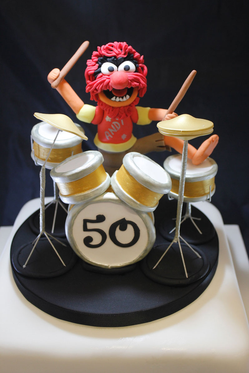 Drum Birthday Cake