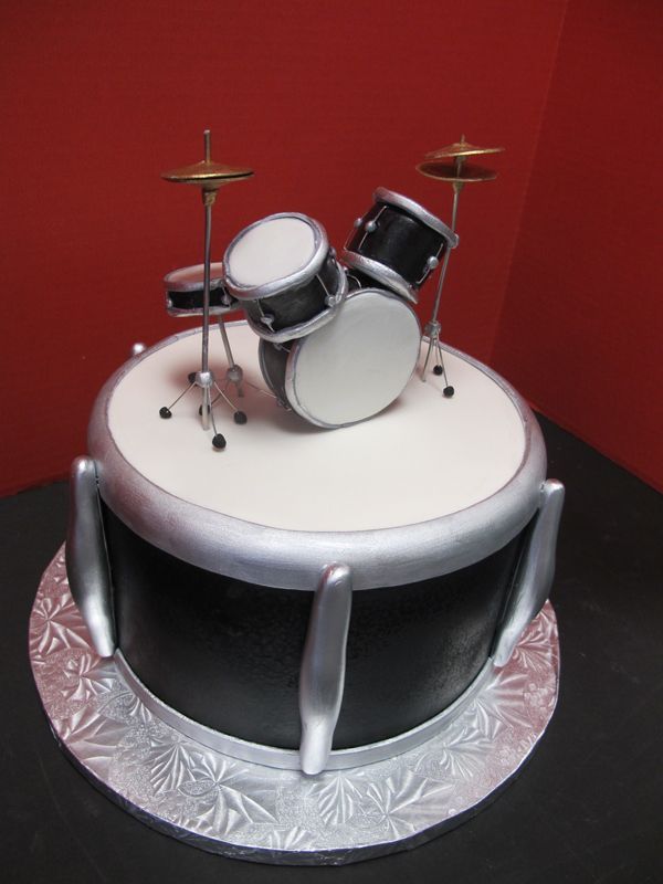 Drum Set Cake