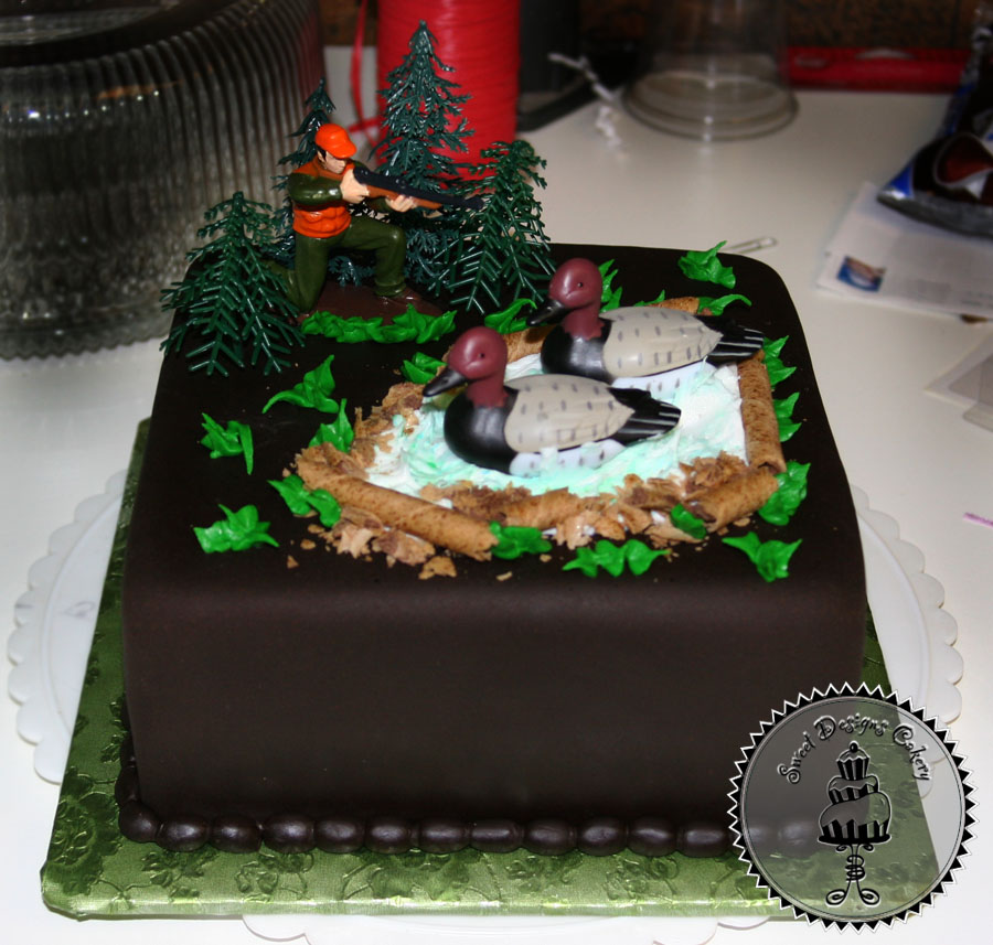 Duck Hunting Grooms Cake Ideas