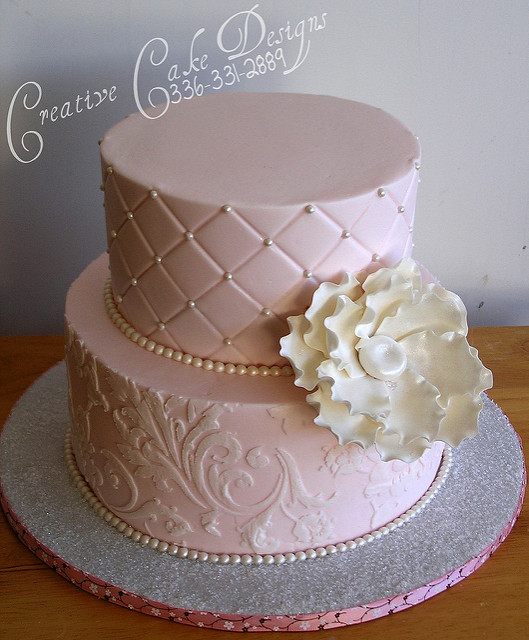 Fondant and Buttercream Wedding Cake Designs