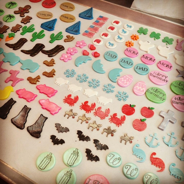 Georgetown Cupcake Fondant Georgetown Cupcake Fondant