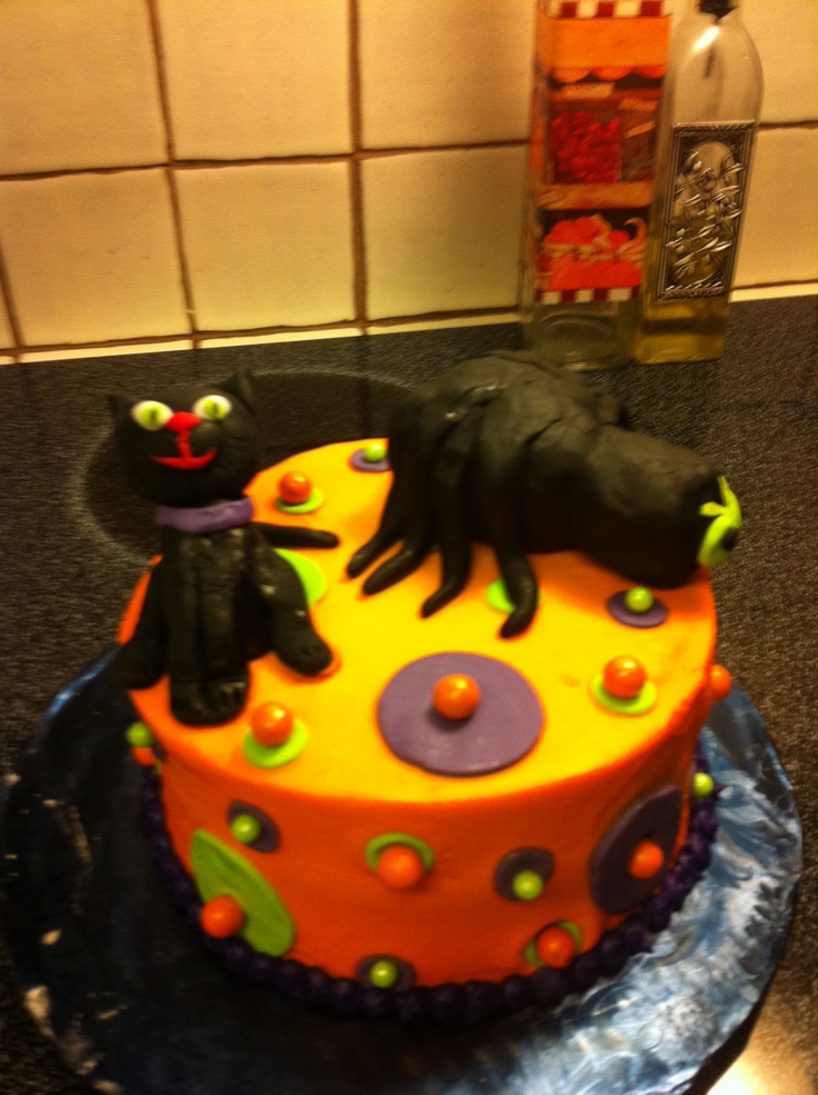 Halloween Fondant Cake Halloween Fondant Cake