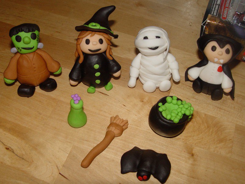 Halloween Fondant Cake Halloween Fondant Cake