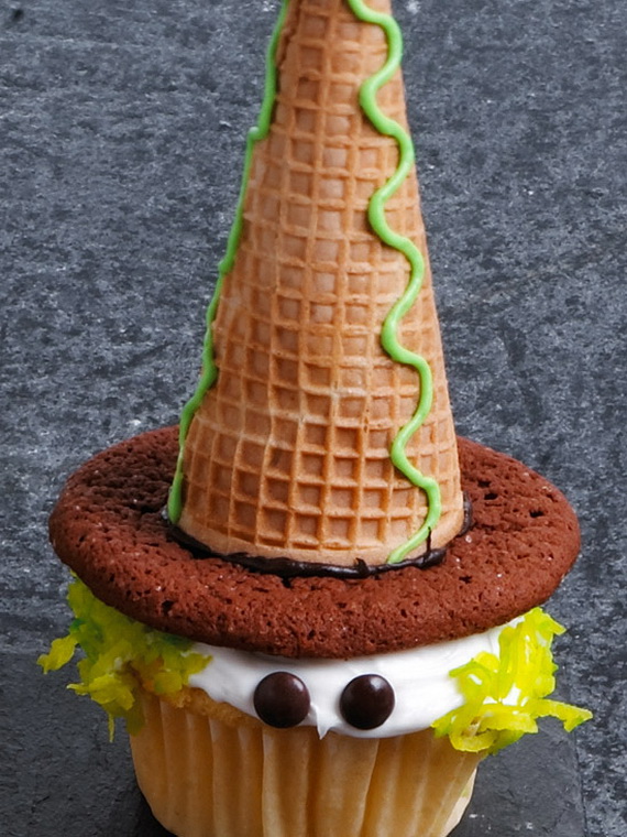 Halloween Witch Cupcake Ideas