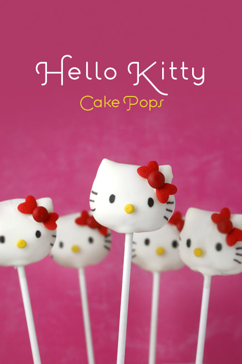 Hello Kitty Cake Pops