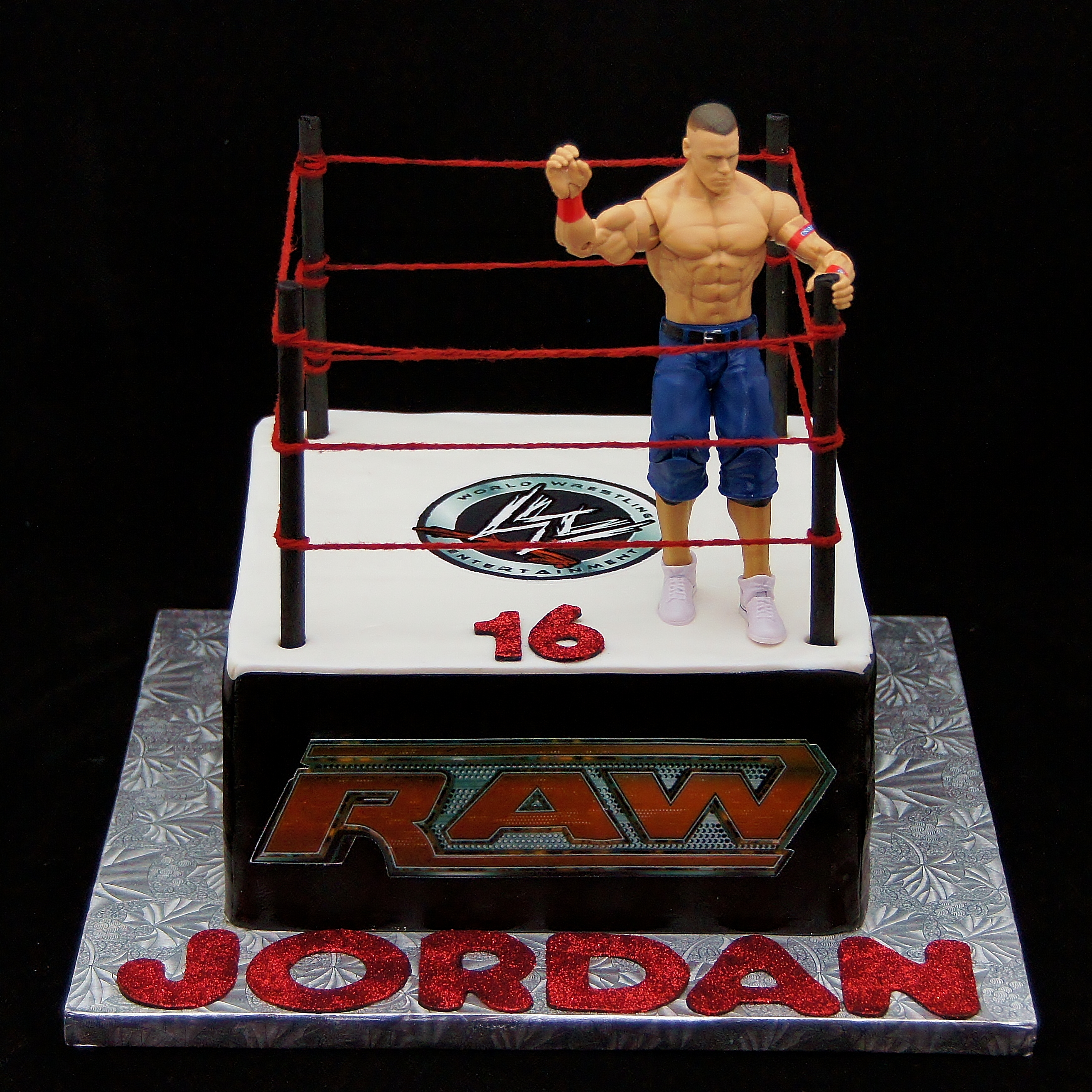 John Cena Birthday Cake
