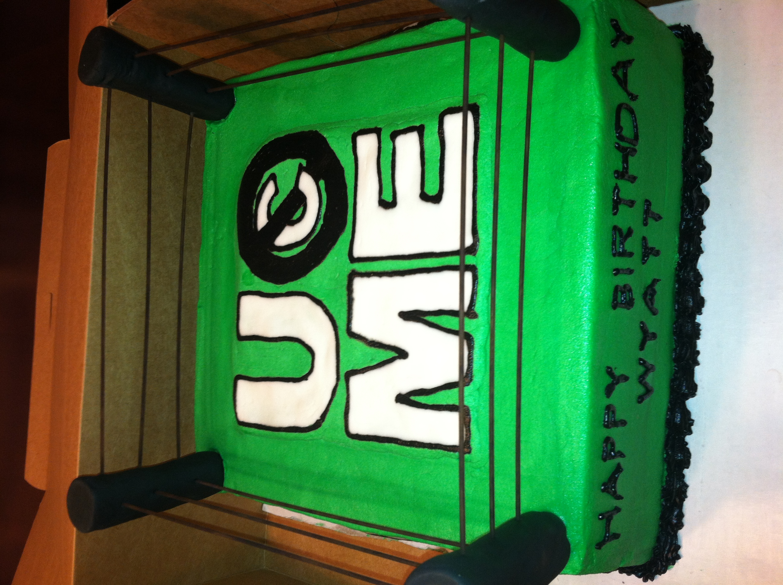 John Cena Birthday Cake