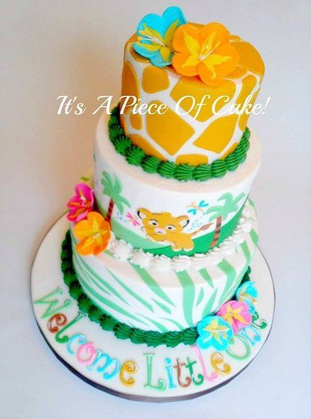 Lion King Baby Shower Cake Lion King Baby Shower Cake