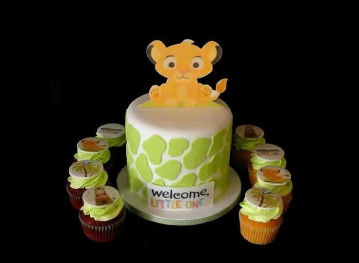 Lion King Baby Shower Cake Lion King Baby Shower Cake