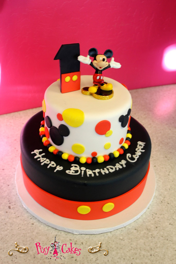 Mickey Mouse Boys Birthday Cake