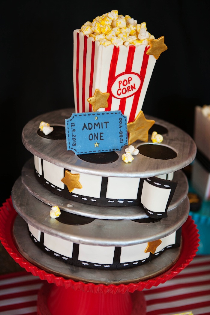 Movie Themed Birthday Cake Movie Themed Birthday Cake