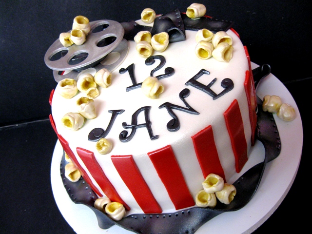 Movie Themed Birthday Cake Movie Themed Birthday Cake