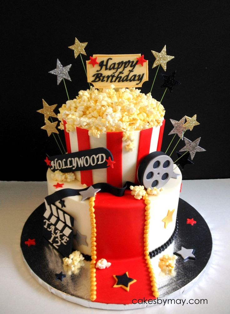 Movie Themed Birthday Party Cake Movie Themed Birthday Party Cake