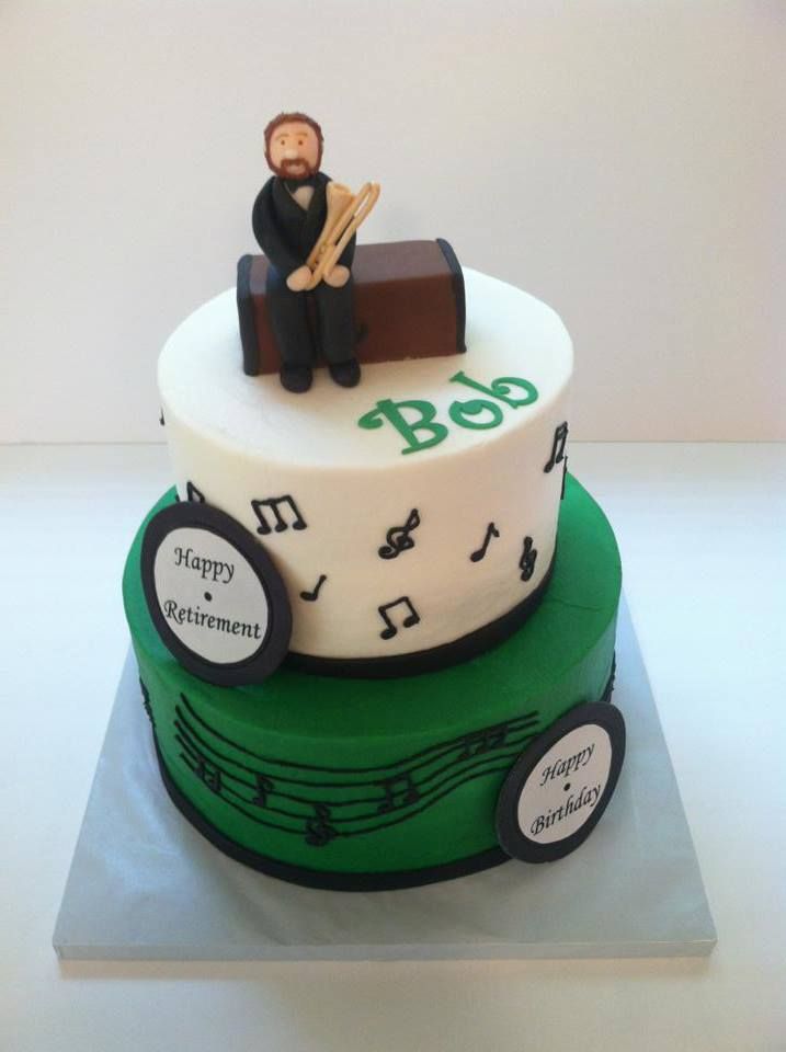 Music Note Birthday Cake Music Note Birthday Cake