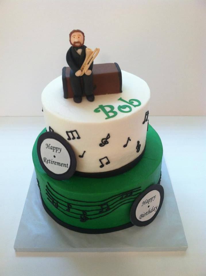 Music Note Birthday Cake