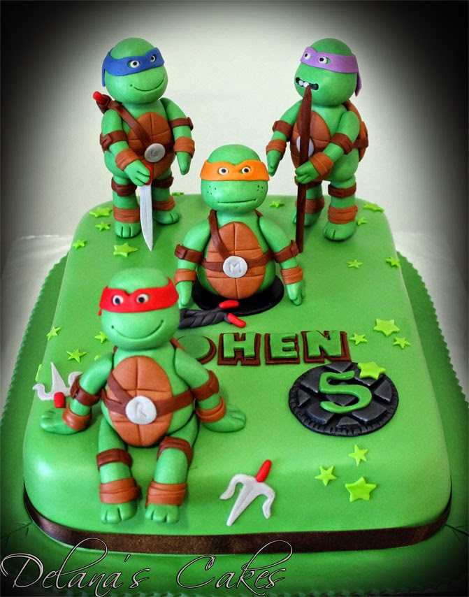 Ninja Turtle Cake Ninja Turtle Cake