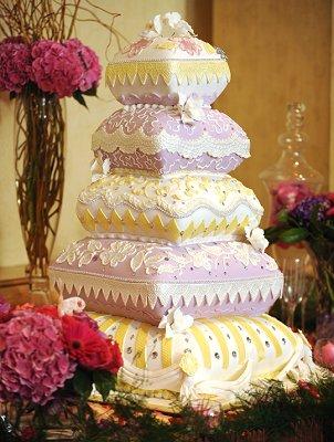 Pillow Wedding Cake