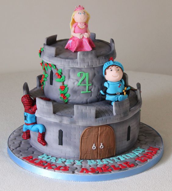 Princess Castle Cakes Knight