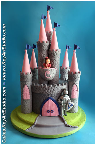 Princess Castle Cakes Knight