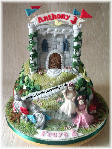 Princess Castle Cakes Knight